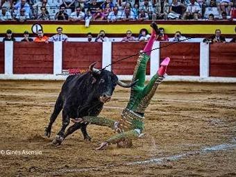 NUEVO PASE, TOREANDO PARADO EN LA CABEZA.